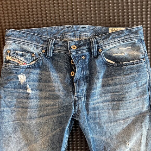 Diesel Safado 008MX Slim Straight Jeans (W30 L30) - Made in Italy - Picture 2 of 9